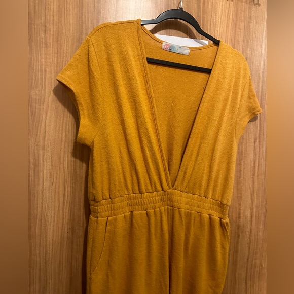 Free People Beach Rita Terry Knit Jumpsuit Size Large - Picture 6 of 9